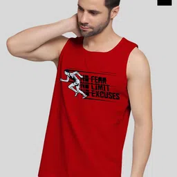 UpClothing Pack Of 2 Printed Gym Vests-image-69