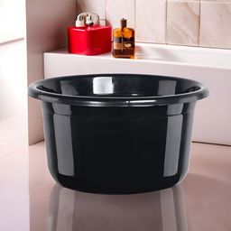 Aura Black Bath Accessories Set-image-78