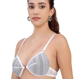 SELFCARE Abstract Bra Half Coverage Lightly Padded image 5