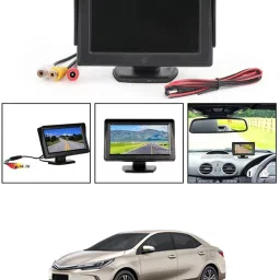 Universal Car Dashboard 4.3Inch TFT Display LCD Monitor Screen-11 Black LCD-image-95