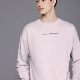 Louis Philippe Jeans Round Neck Pure Cotton Sweatshirt-picture-46