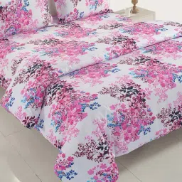 Swayam Veda White & Pink AC Comforter - Set of 1-41