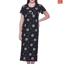 TRUDO Printed Maxi Nightdress-image-42