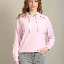U.S. Polo Assn. Pink Regular Fit Hoodie-picture-16