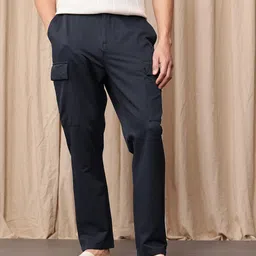 Mr Bowerbird Men Liberal Fit Cargos Trousers-picture-25