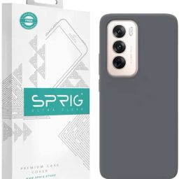 Sprig Back Cover for Oppo Reno 12 Pro 5G (Grey)-picture-37
