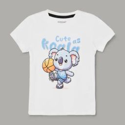Juniors by Lifestyle Baby Boys White Regular Fit T-Shirt-image-94