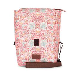 ZOUK Red Floral Handbag image 4