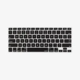 Gripp Keyboard Cover Silicone Skin Macbook Pro 13 (Black)-image-3