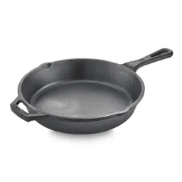 Prestige Black Cast Iron 250 mm Fry Pan (1100 ml) - Set of 1-13