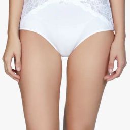 Amante White Lace Hipster Panty-image-26