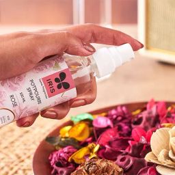 IRIS Pink Rose Potpourri Refresher Oil Spray-6