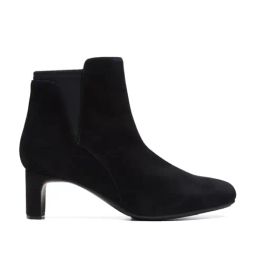 Clarks Women's Kyndall Faye Black Booties-image-93