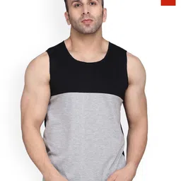 SLOWLORIS Men Pack Of 2 Printed Gym Vest-picture-18