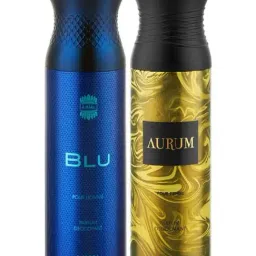 Ajmal Blu & Aurum Deodorants for Unisex - Pack of 2-image-78