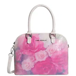 Lino Perros Pink Printed Medium Handbag-52