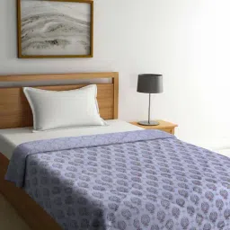 Klotthe Purple Cotton Single Quilt-42