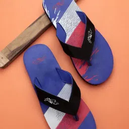Pampy Angel Men's Blue Flip Flops-image-68