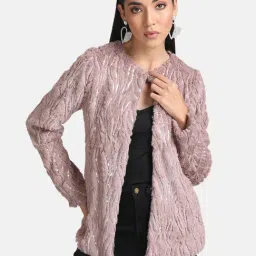 Kazo Pink Embellished Jacket-image-21