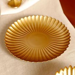 INV Home Gold Glass Aurum Dinner Plate-21