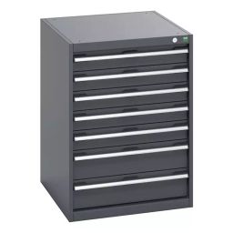 Bott 7 Drawer Sheet Steel Floor Standing Cabinet 650x750x900 mm, 40027090.77v-image-51