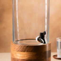 S. G. Home Brown Wood Drink Dispenser-image-47