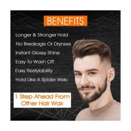 Mancode Spider Hair Web Wax for Men - 100 ml image 3