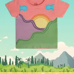 MINIKLUB Kids Multicolor Printed Top-image-23