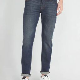 U.S. Polo Assn. Brandon Blue Slim Fit Heavily Washed Jeans-image-38