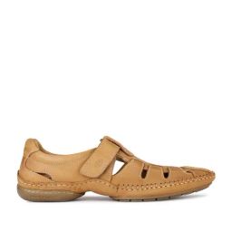 Hush Puppies by Bata Men's CASH 2.0 Tan Fisherman Sandals-picture-17