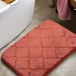 Bianca Luxor-Mf Orange Memory Foam 2000 GSM Anti Slip Bath Mat-image-15