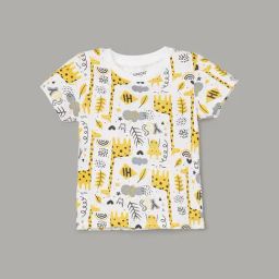 Juniors by Lifestyle Baby Boys White Regular Fit T-Shirt-image-47