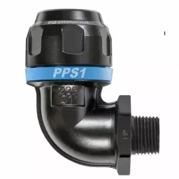 PREVOST 16 Bar Aluminium R 1 1/4 Elbo W Connector, 40 mm Outside Diameter, PPS1 9CM4042-7