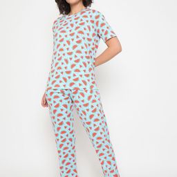 Camey Women Graphic Printed Night suit-image-34