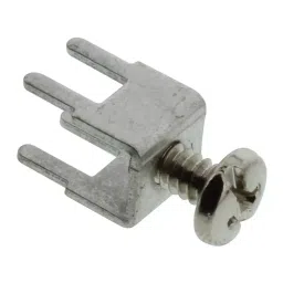 KEYSTONE PCB TERMINAL, 1.85MM, BRASS, 7767-10