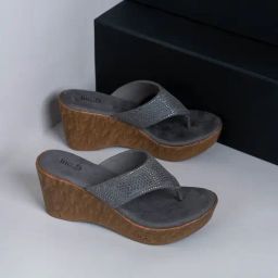 Inc.5 Women's Grey Thong Wedges-image-54