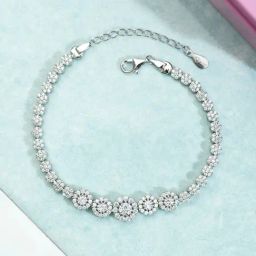 Zavya 92.5 Sterling Silver Bracelet for Women-image-53