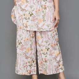 Melange by Lifestyle Multicolored Floral Print Palazzos-78