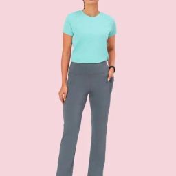 Enamor Grey Sports Trackpants-image-5