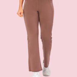 Enamor Brown Sports Trackpants-image-14