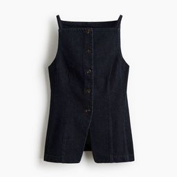H&M Pure Cotton Tailored Denim Waistcoat-picture-15