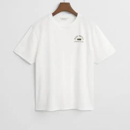Gant Boys White Cotton Printed T-Shirt-picture-9