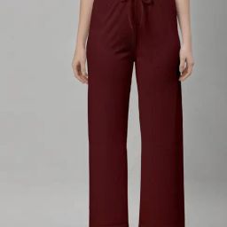 NEUDIS Burgundy Lounge Pants-image-9