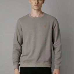 Louis Philippe Grey Regular Fit Sweatshirt-image-55
