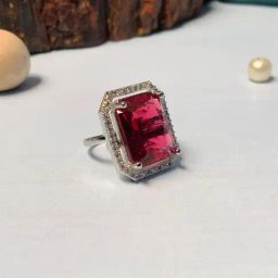 Abdesigns High Quality Extravagant Silver Plated Ring-image-15