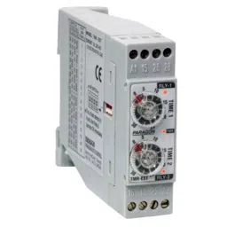 Paragon TMR-DIN Rail Wall Mounting Timer 2 Set of 1 Change Over Relay Output and 230 V AC Supply Voltage, TMR-EST-15