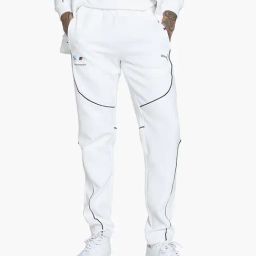 Puma White Cotton Slim Fit BMW M Motorsport Slim Fit Sweat Pants-picture-28