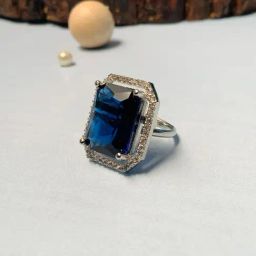 Abdesigns High Quality Extravagant Silver Plated Ring-20