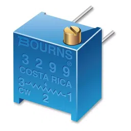 Bourns TRIMMER, POT, 5KOHM, 10%, 25TURN, TH Model No - 3299P-1-502LF-image-90