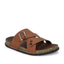 Hirolas Men's Brown Casual Sandals-image-89